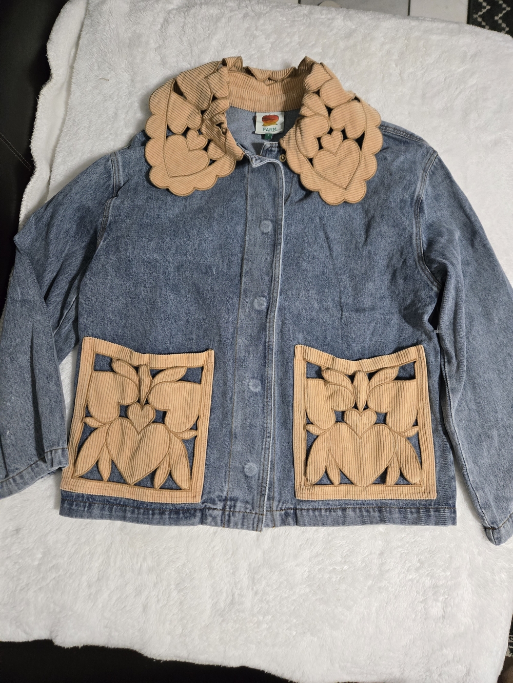 Farm Rio Denim Richelieu Barn Jacket